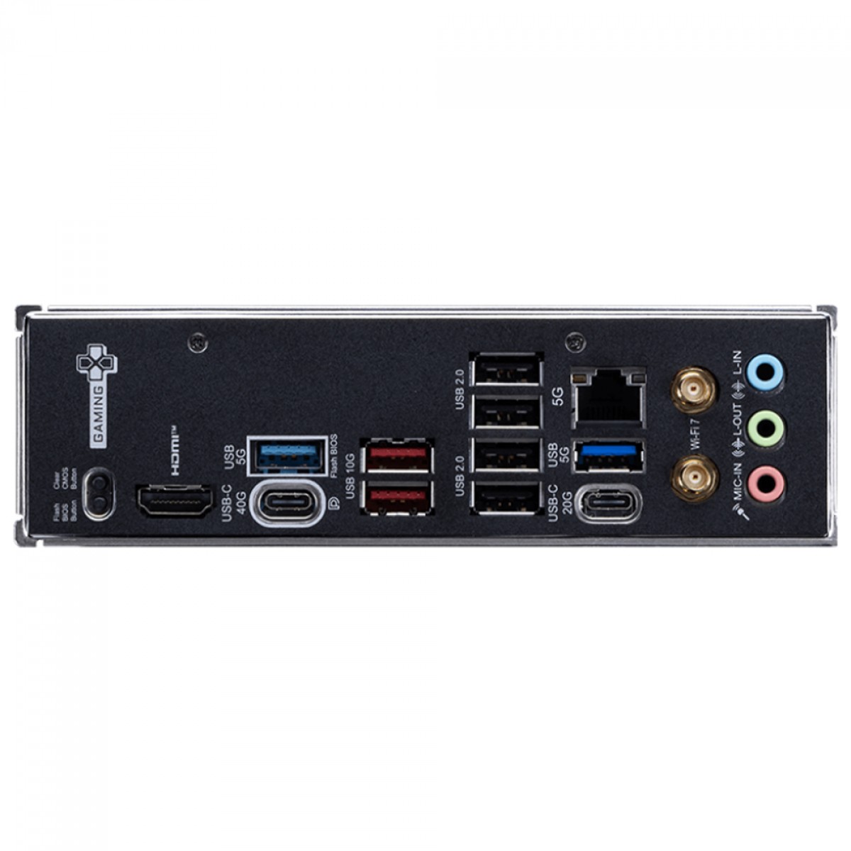Placa Mãe MSI X870E Gaming PLUS WIFI, Chipset X870E, AMD AM5, ATX, DDR5