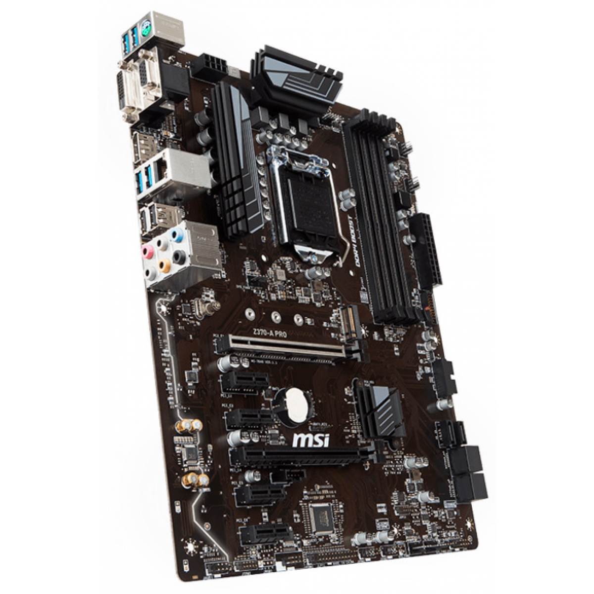 Placa Mãe MSI Z370-A PRO, Chipset Z370, Intel LGA 1151, ATX, DDR4