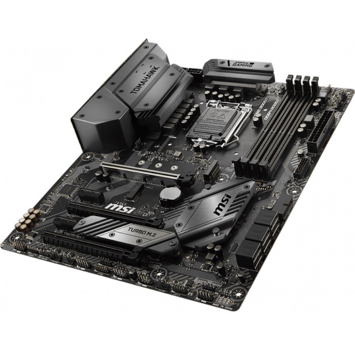 Placa Mãe MSI Z390 Mag Tomahawk, Chipset Z390, Intel LGA 1151, ATX, DDR4 