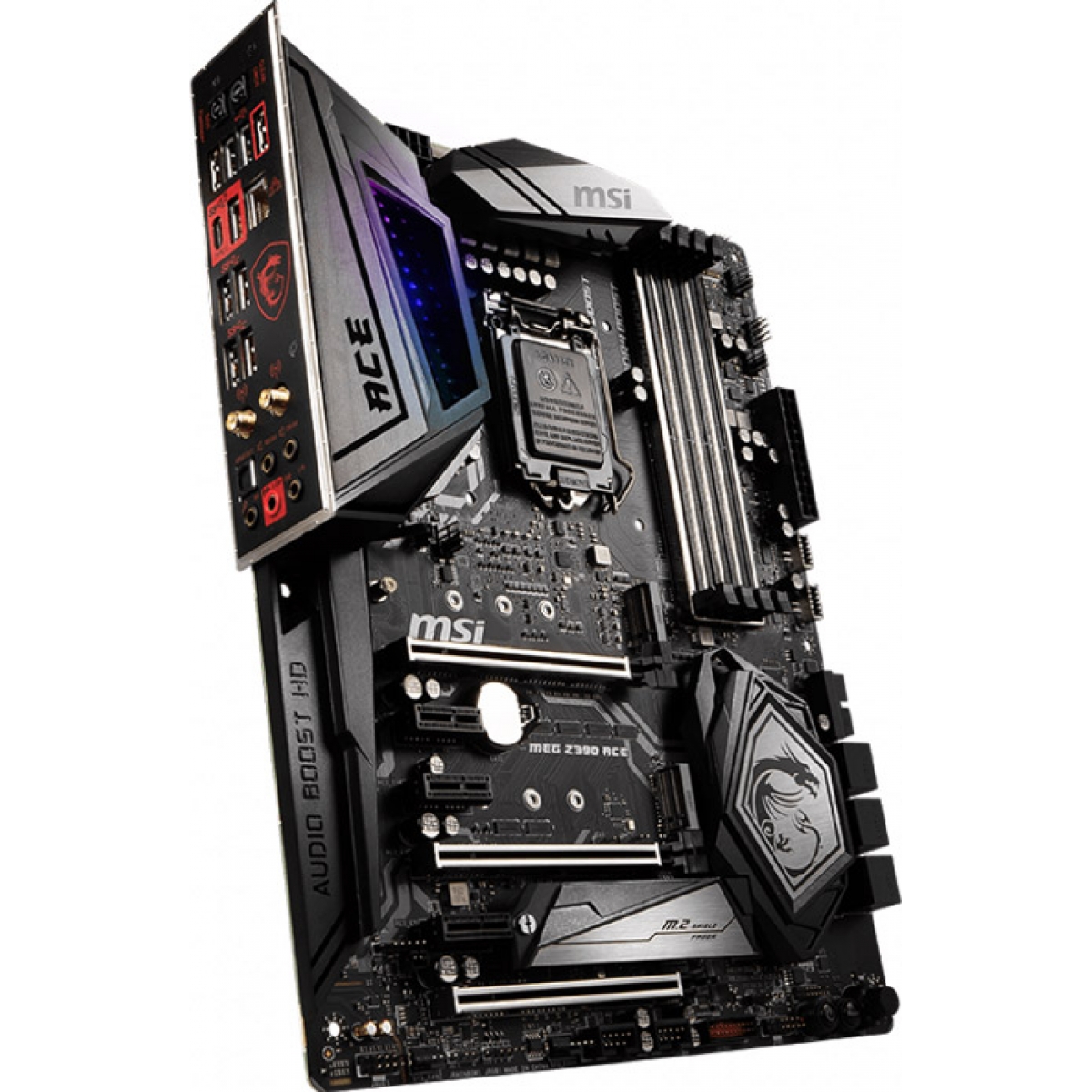 Placa Mãe MSI Z390 Meg Ace, Chipset Z390, Intel LGA 1151, ATX, DDR4