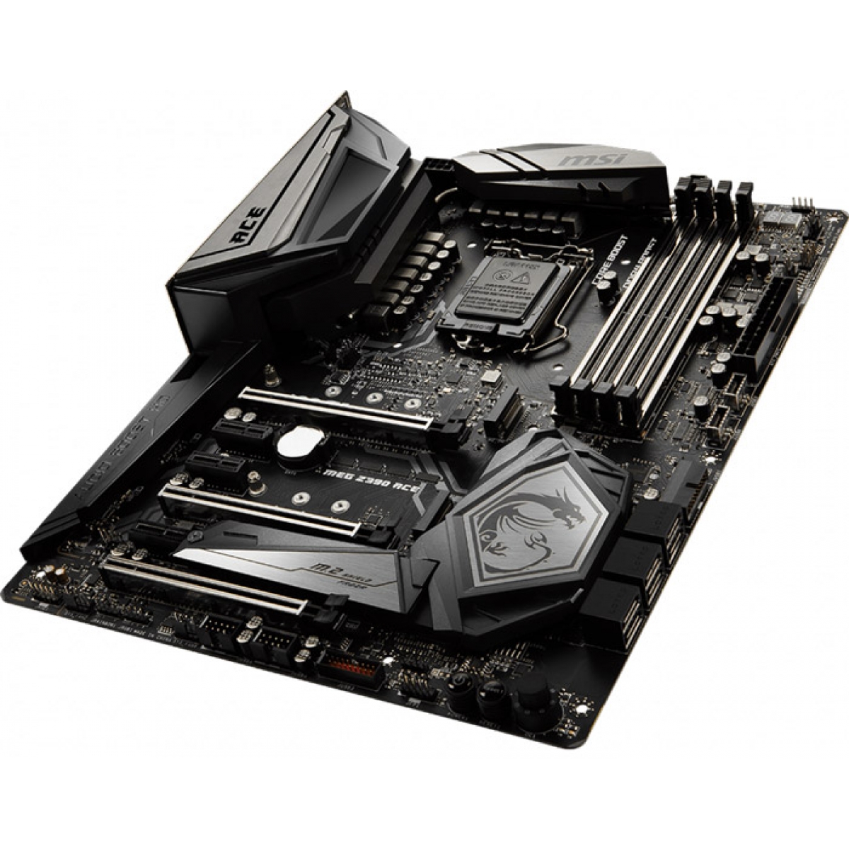 Placa Mãe MSI Z390 Meg Ace, Chipset Z390, Intel LGA 1151, ATX, DDR4