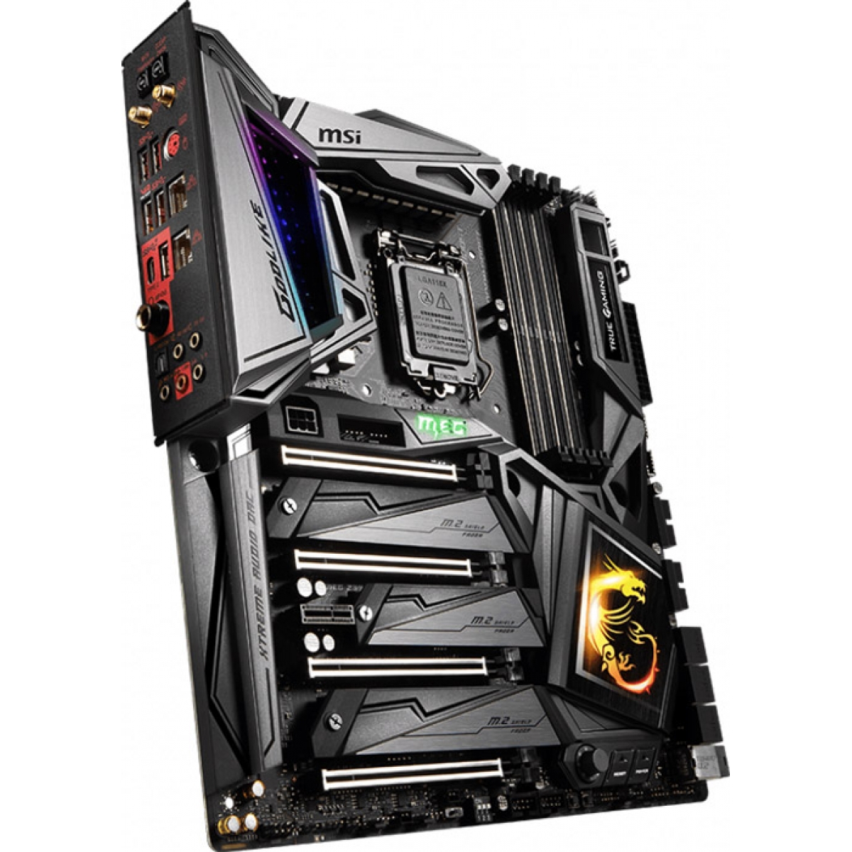 Placa Mãe MSI Z390 Meg Godlike Chipset Z390, Intel LGA 1151, ATX, DDR4
