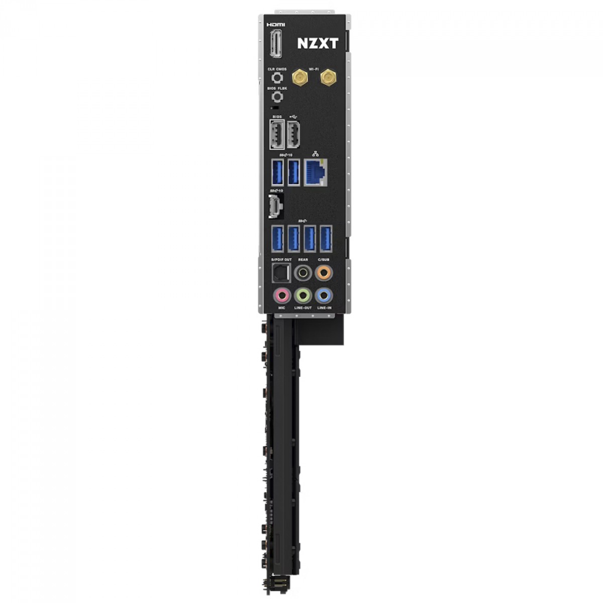 Placa Mãe NZXT N7 B650E WIFI, Chipset B650E, ATX, AMD AM5, DDR5, Preto, N7-B65XT-B1