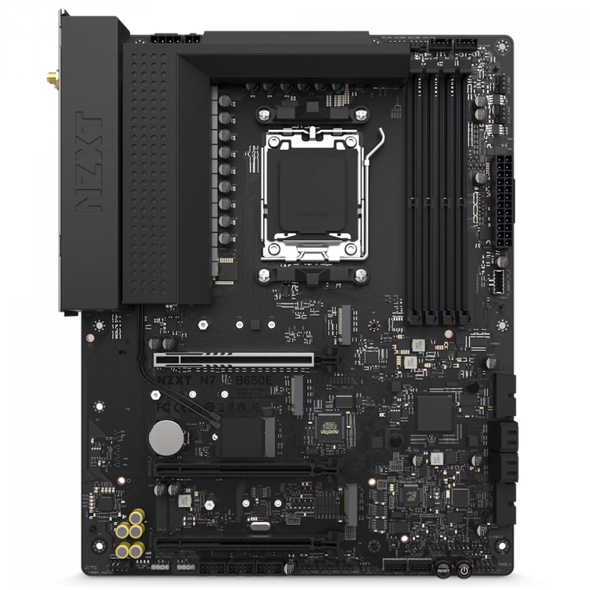 Placa Mãe NZXT N7 B650E WIFI, Chipset B650E, ATX, AMD AM5, DDR5