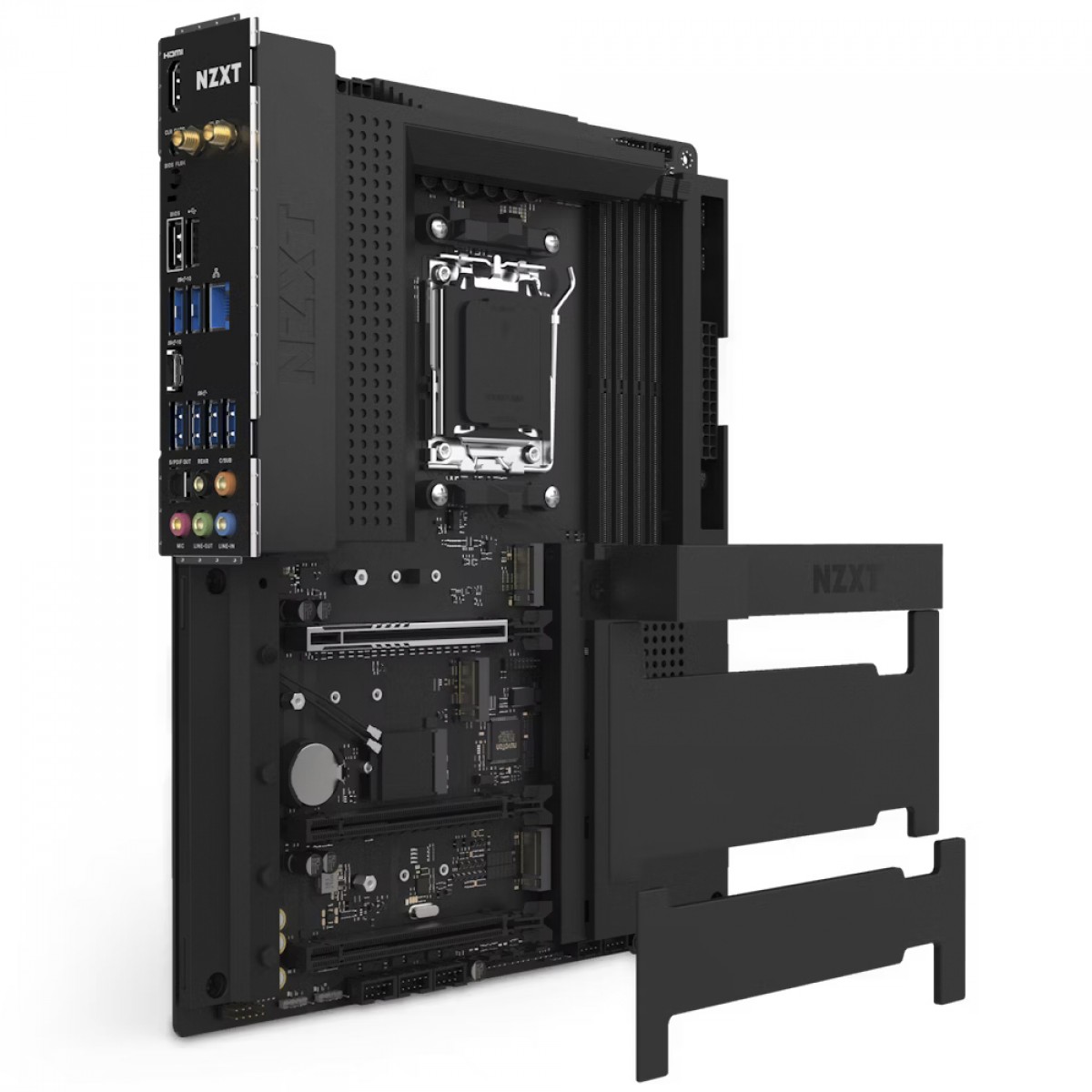 Placa Mãe NZXT N7 B650E WIFI, Chipset B650E, ATX, AMD AM5, DDR5, Preto, N7-B65XT-B1