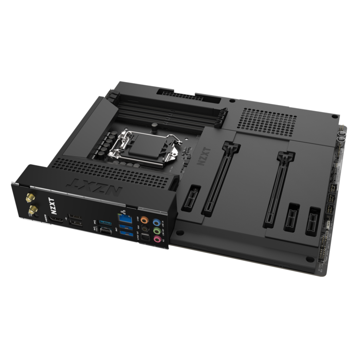 Placa Mãe NZXT N7 Z490, Chipset Z490, Intel LGA 1200, ATX, DDR4, N7-Z49XT-B1