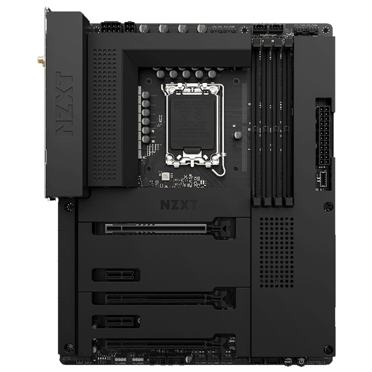Placa Mãe NZXT Z790 N7 WIFI, Black, Chipset Z790, Intel LGA 1700, ATX, DDR5, N7-Z79XT-B1