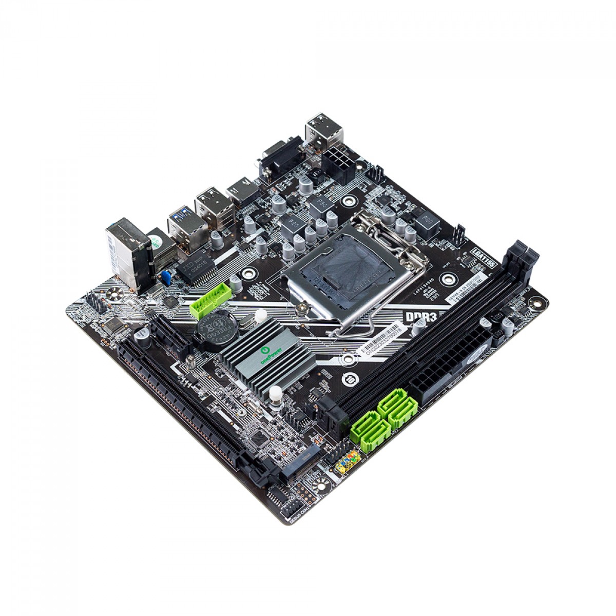 Placa Mãe One Power H61, Chipset H61, Intel, mATX, DDR3, LGA 1155, H61DA1