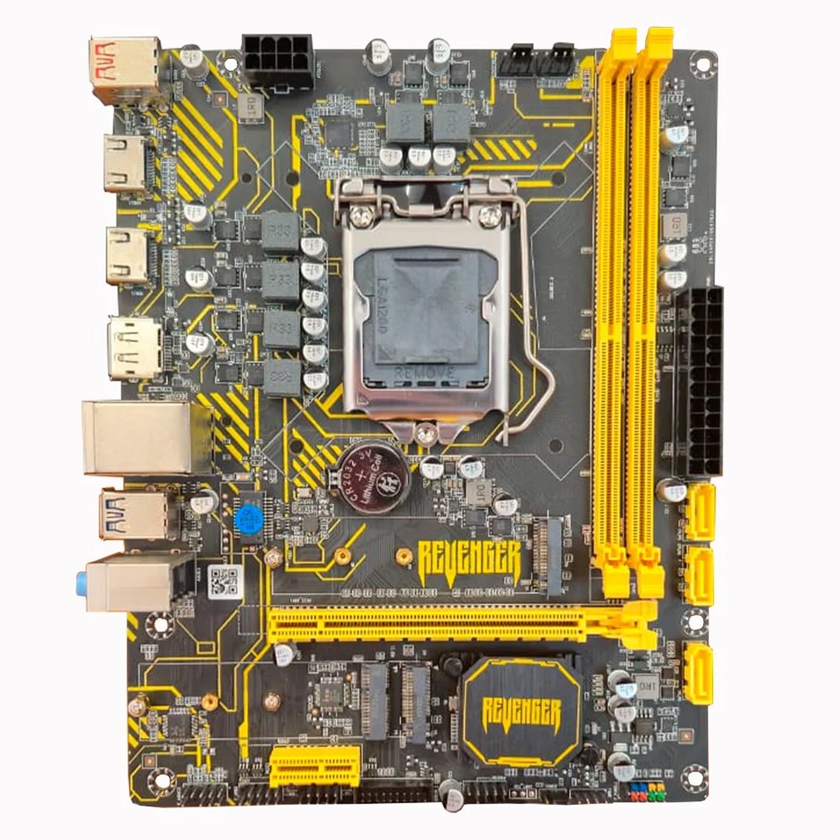 Placa Mãe Revenger G-H511, Chipset H511, Intel LGA 1200, MATX, DDR4