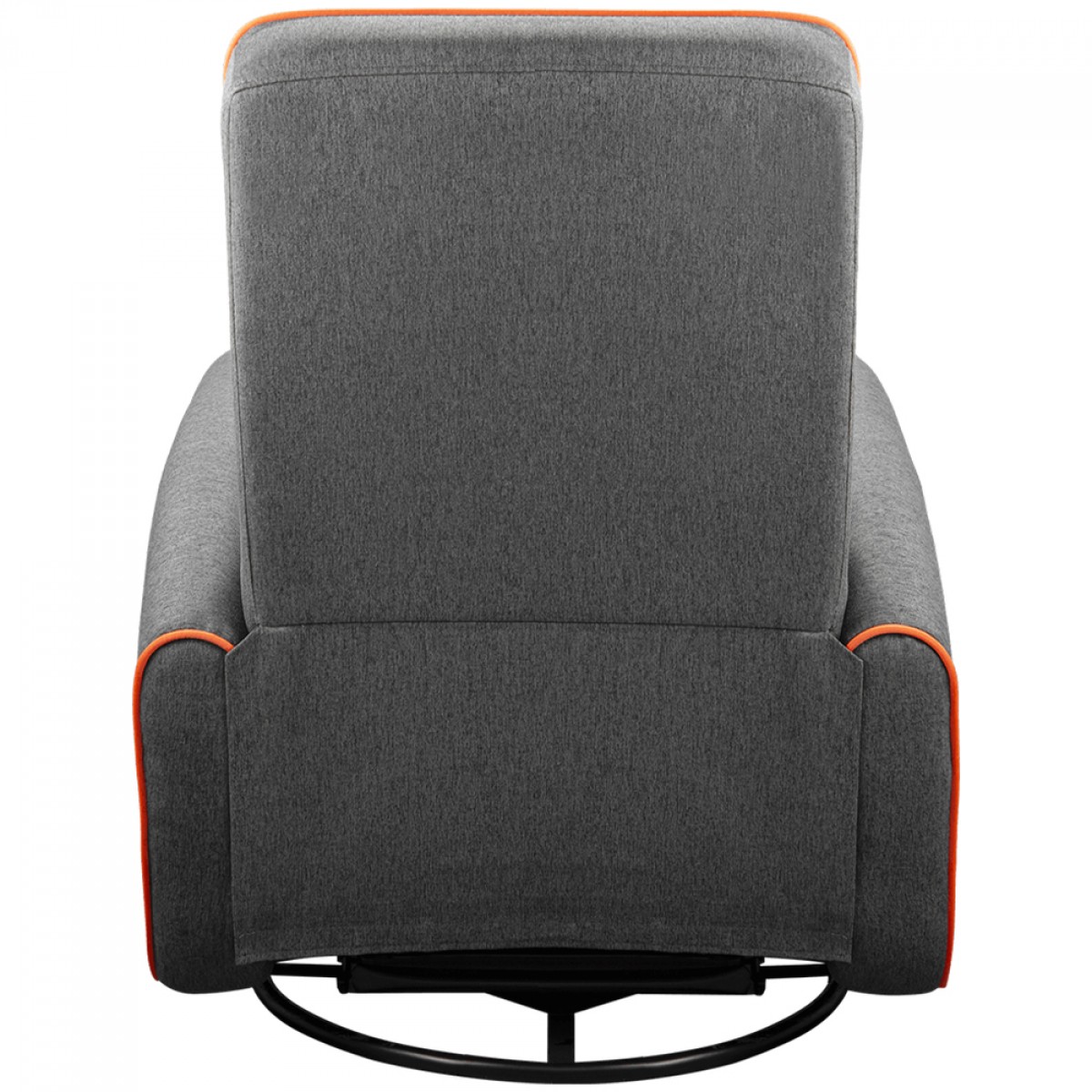 Poltrona Gamer Cougar Fidom, Reclinável, Tecido, Cinza e Laranja, 3MFDFGRO.0001