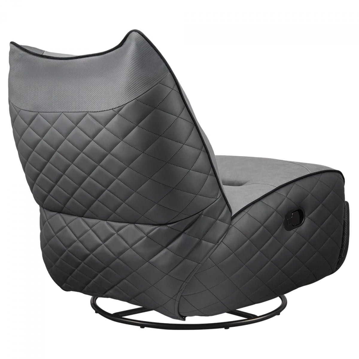 Poltrona Gamer Cougar Overlord Neo, Reclinável, Couro Sintético, Preto e Cinza, 3MOLNGRB.0001