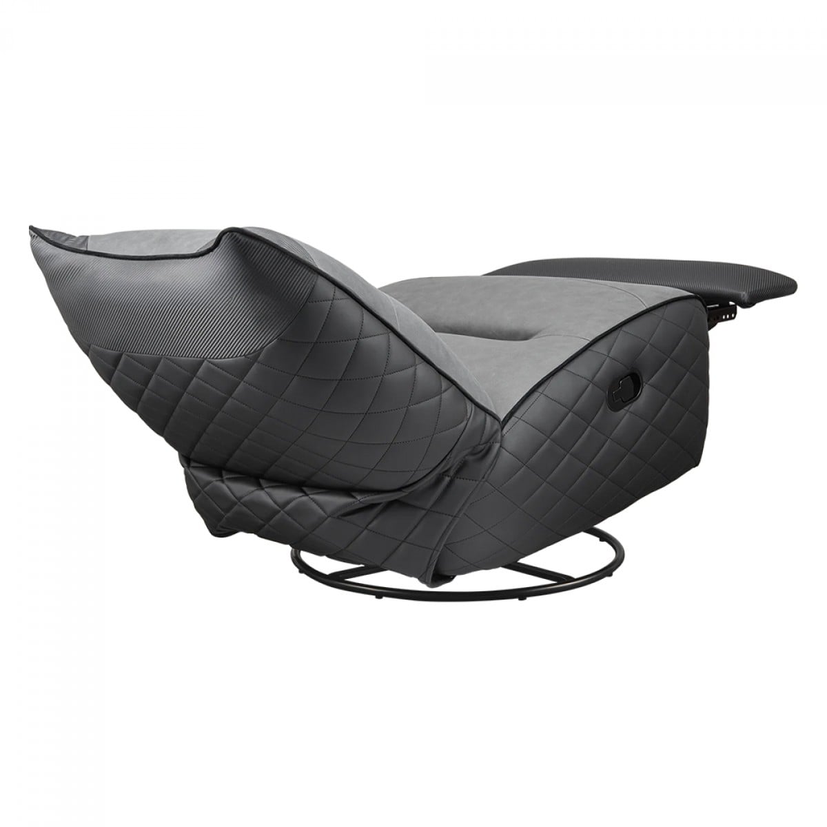 Poltrona Gamer Cougar Overlord Neo, Reclinável, Couro Sintético, Preto e Cinza, 3MOLNGRB.0001