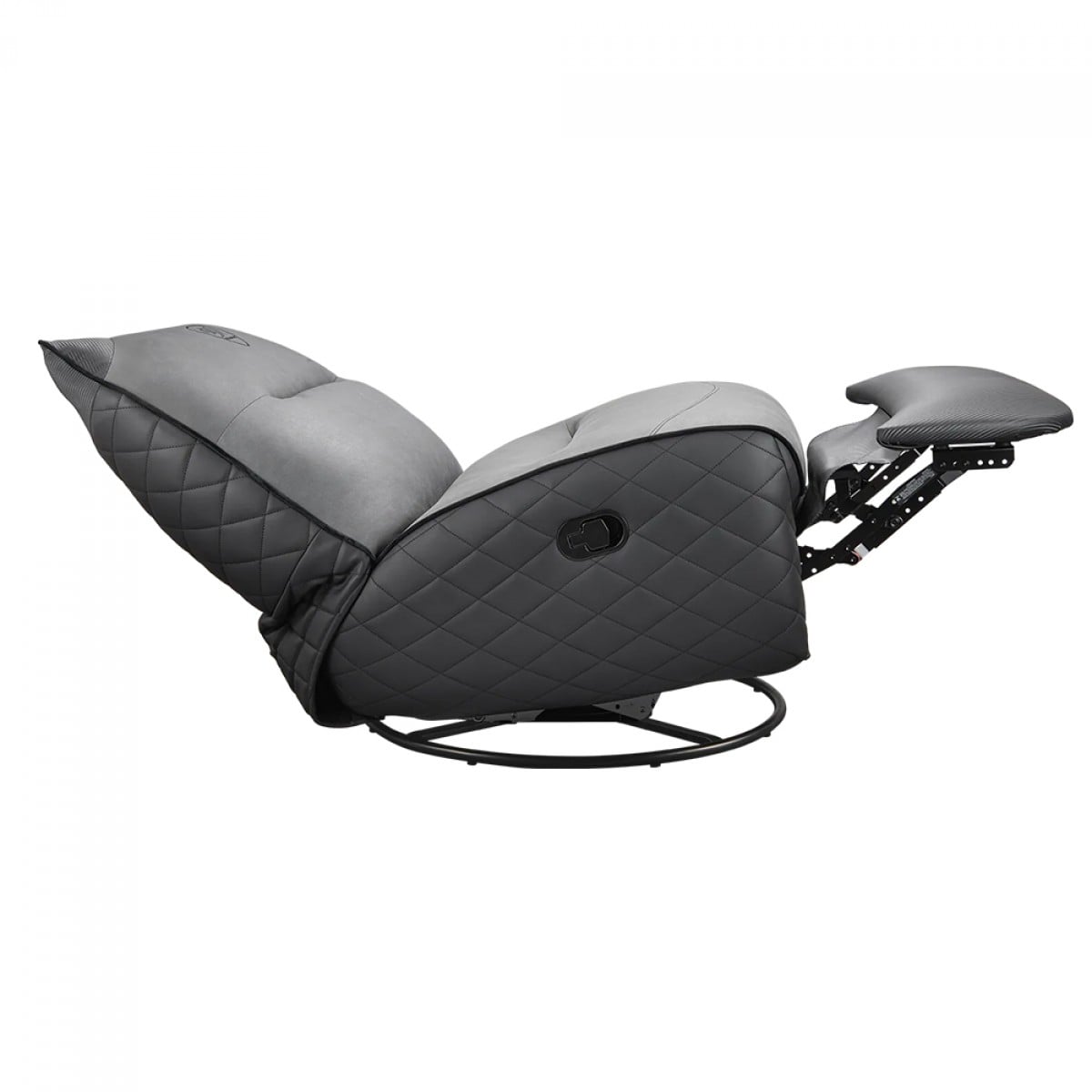 Poltrona Gamer Cougar Overlord Neo, Reclinável, Couro Sintético, Preto e Cinza, 3MOLNGRB.0001