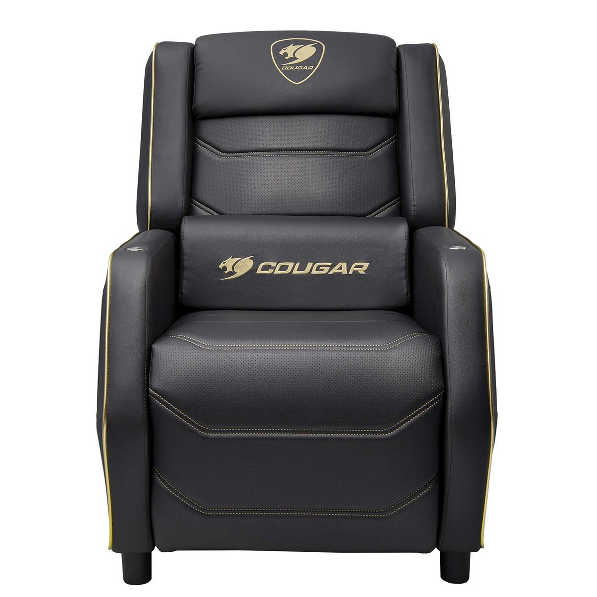 Poltrona Gamer Cougar Ranger Pro Royal, Reclinável, Porta de Carregamento USB-C, Preto/Amarelo, 3MRGPGLB.0001