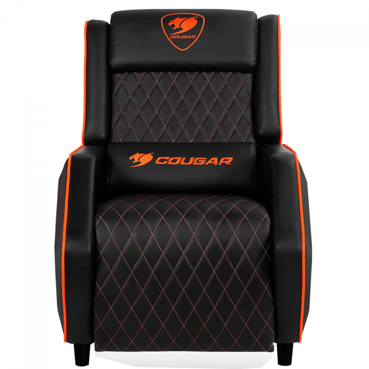 Poltrona Gamer Cougar Ranger, Reclinável, Black/Orange, 3MRANGER.0001