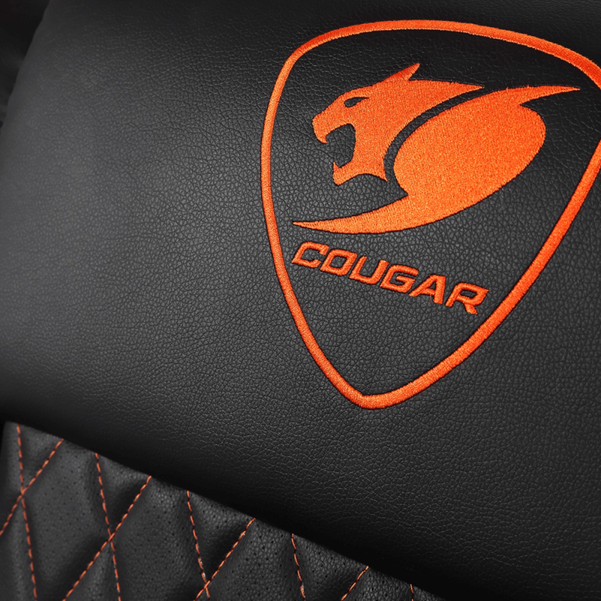 Poltrona Gamer Cougar Ranger, Reclinável, Black/Orange, 3MRANGER.0001