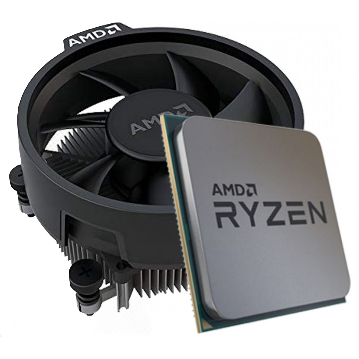 Processador AMD Ryzen 5 3500 3.6GHz (4.1GHz Turbo), 6-Cores 6-Threads, Cooler Wraith Stealth, AM4, 100-100000050MPK, Sem Video, Sem Caixa Comercial