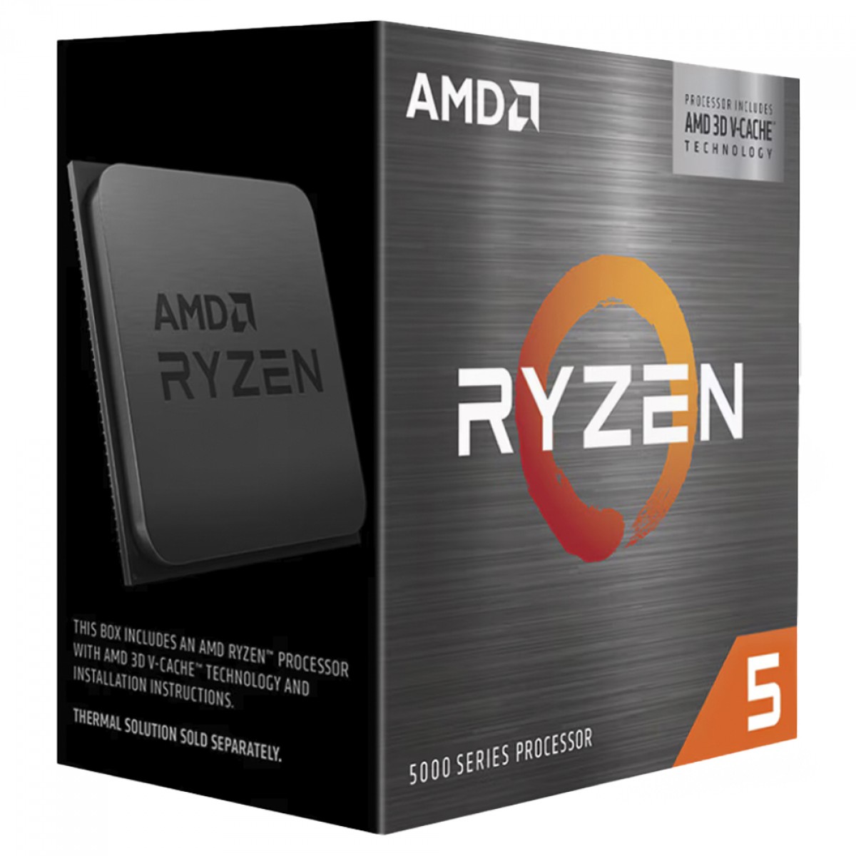 Processador AMD Ryzen 5 5500X3D, 3.0GHz (4.0GHz Turbo), 6-Cores 12