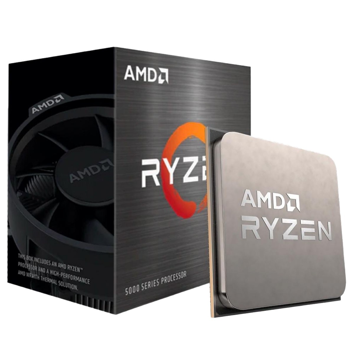 Processador AMD Ryzen 5 5600G 3.9GHz (4.4GHz Turbo), 6-Cores 12-Threads, Cooler Wraith Stealth, AM4, Com vídeo integrado, 100-100000252BOX