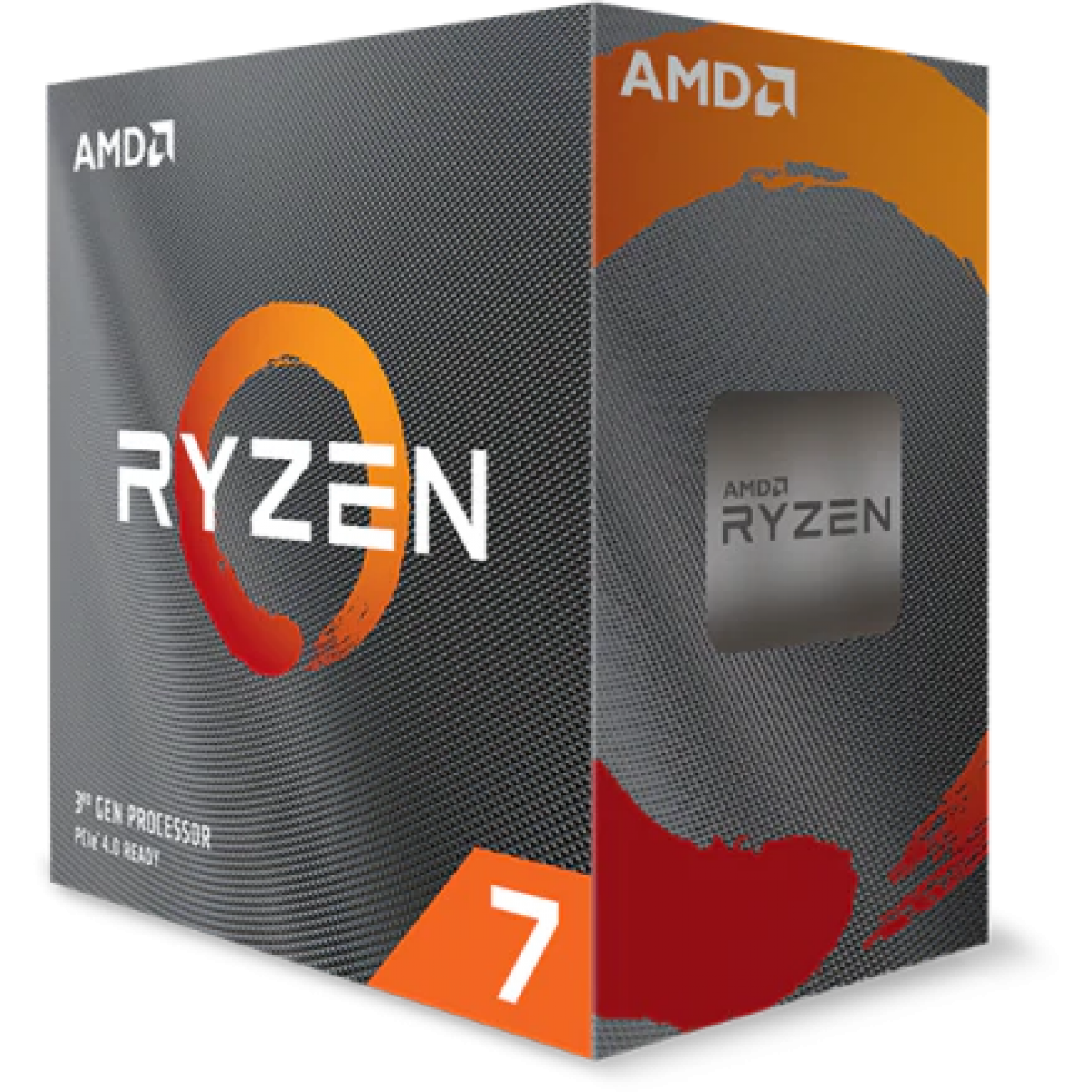 Processador AMD Ryzen 7 3800XT 3.9ghz (4.7ghz Turbo), 8-cores 16-threads, AM4, S/ Video, S/Cooler, 100-100000279WOF