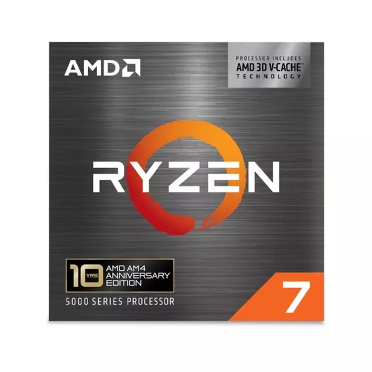 Processador AMD Ryzen 7 5800X3D Anniversary Edition, 3.4GHz (4.5GHz Turbo), 8-Cores 16-Threads, AM4, Sem Cooler, Sem vídeo