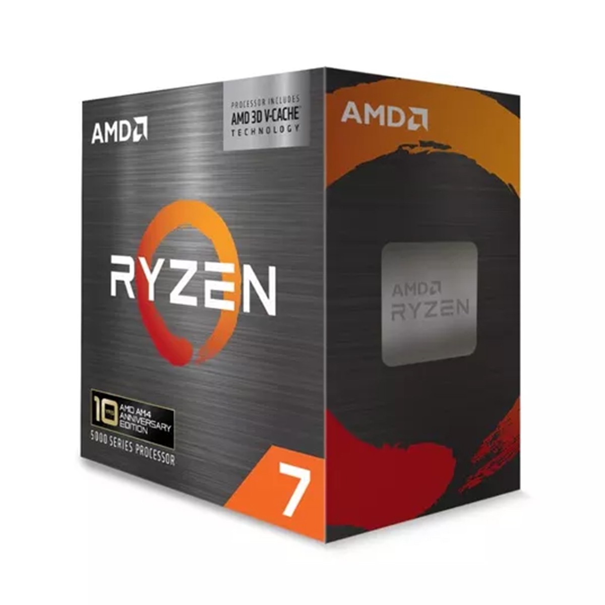 Processador AMD Ryzen 7 5800X3D Anniversary Edition, 3.4GHz (4.5GHz Turbo), 8-Cores 16-Threads, AM4, Sem Cooler, Sem vídeo