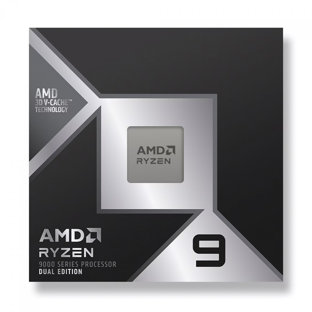 Processador AMD Ryzen 9 9950X3D2 Dual Edition, 4.3GHz (5.6GHz Turbo), 12-Cores 32-Threads, AM5, Sem Cooler, 100-100001978WOF