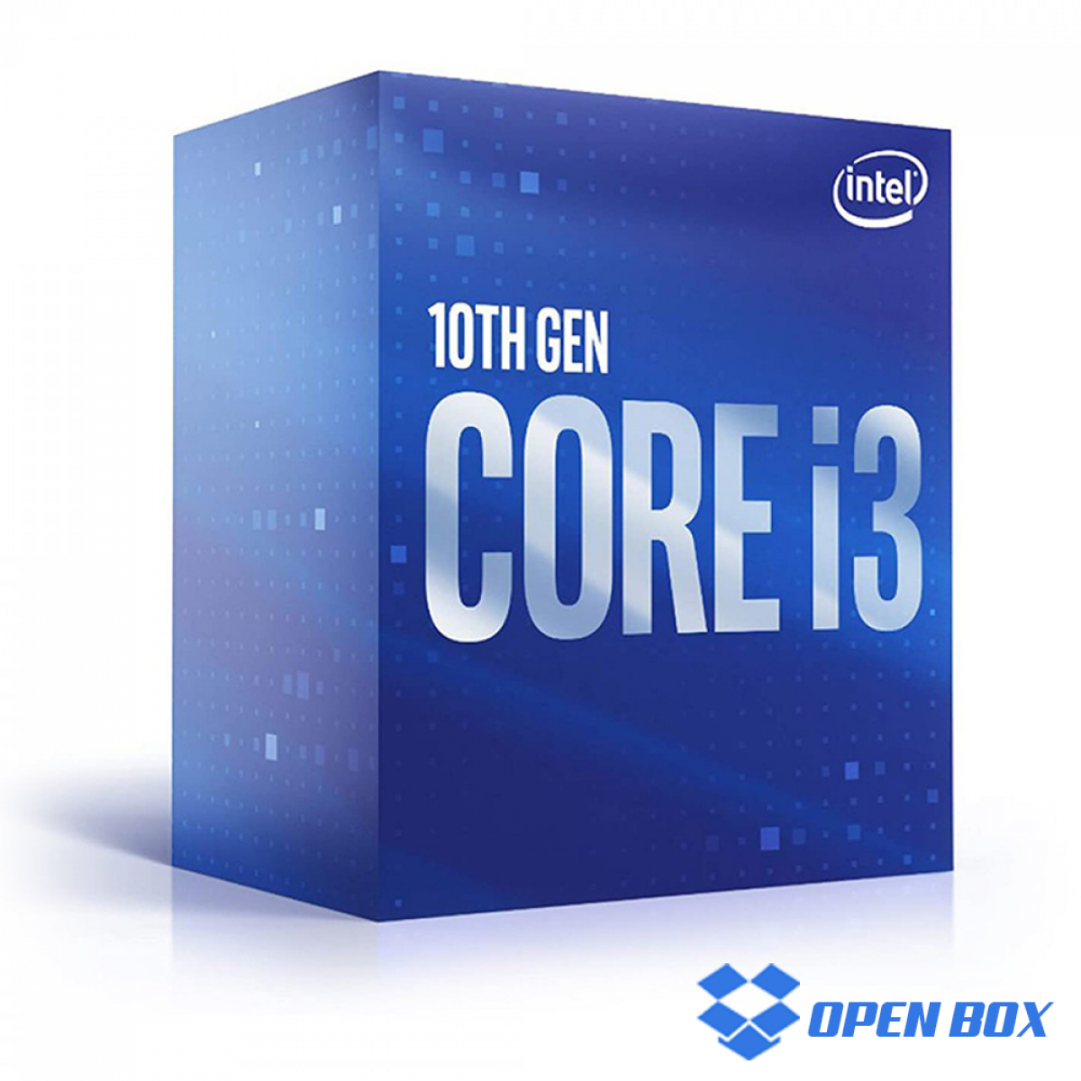 Processador Intel Core i3 10100F 3.60GHz (4.30GHz Turbo), 10ª Geração, 4- Cores 8-Threads