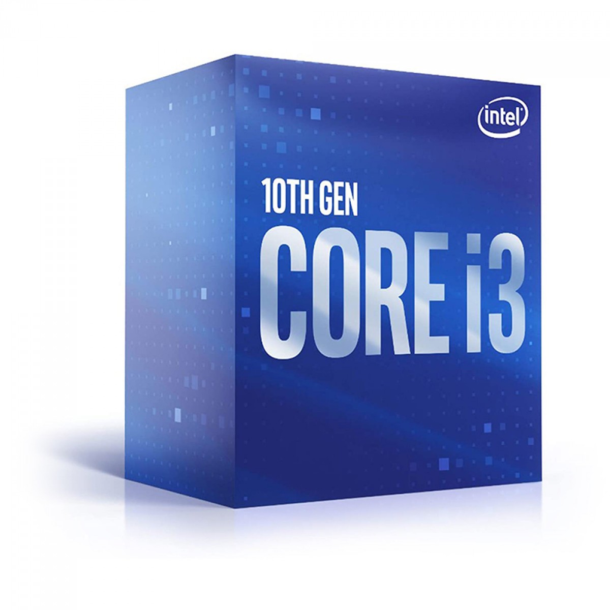 Processador Intel Core i3 10100F 3.60GHz (4.30GHz Turbo), 10ª Geração, 4-Cores 8-Threads, LGA 1200, S/ Vídeo BX8070110100F