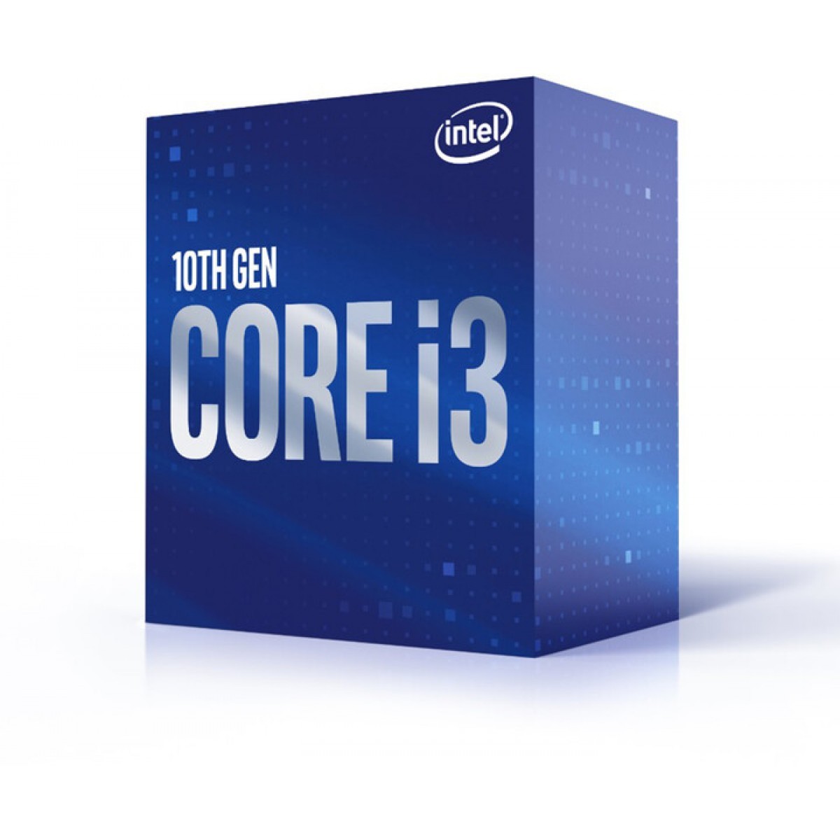 Processador Intel Core i3 10105F 3.7GHz (4.4GHz Turbo), 10ª Geração, 4-Cores 8-Threads, LGA 1200, BX8070110105F - IMP