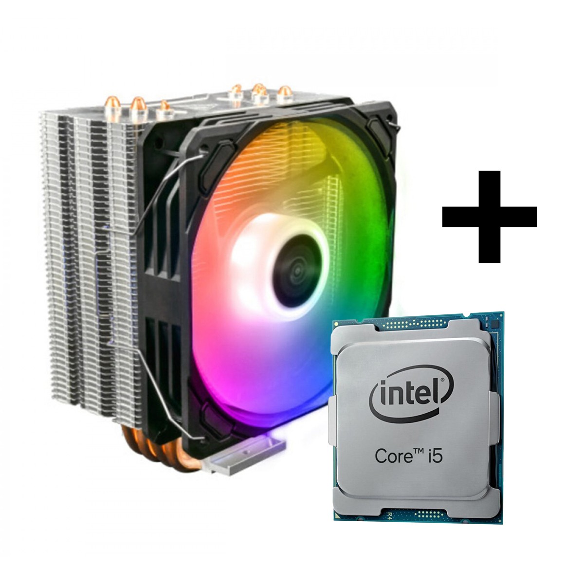 Processador Intel Core i5 11400 4.4GHz + Cooler Gamdias Boreas E1-410