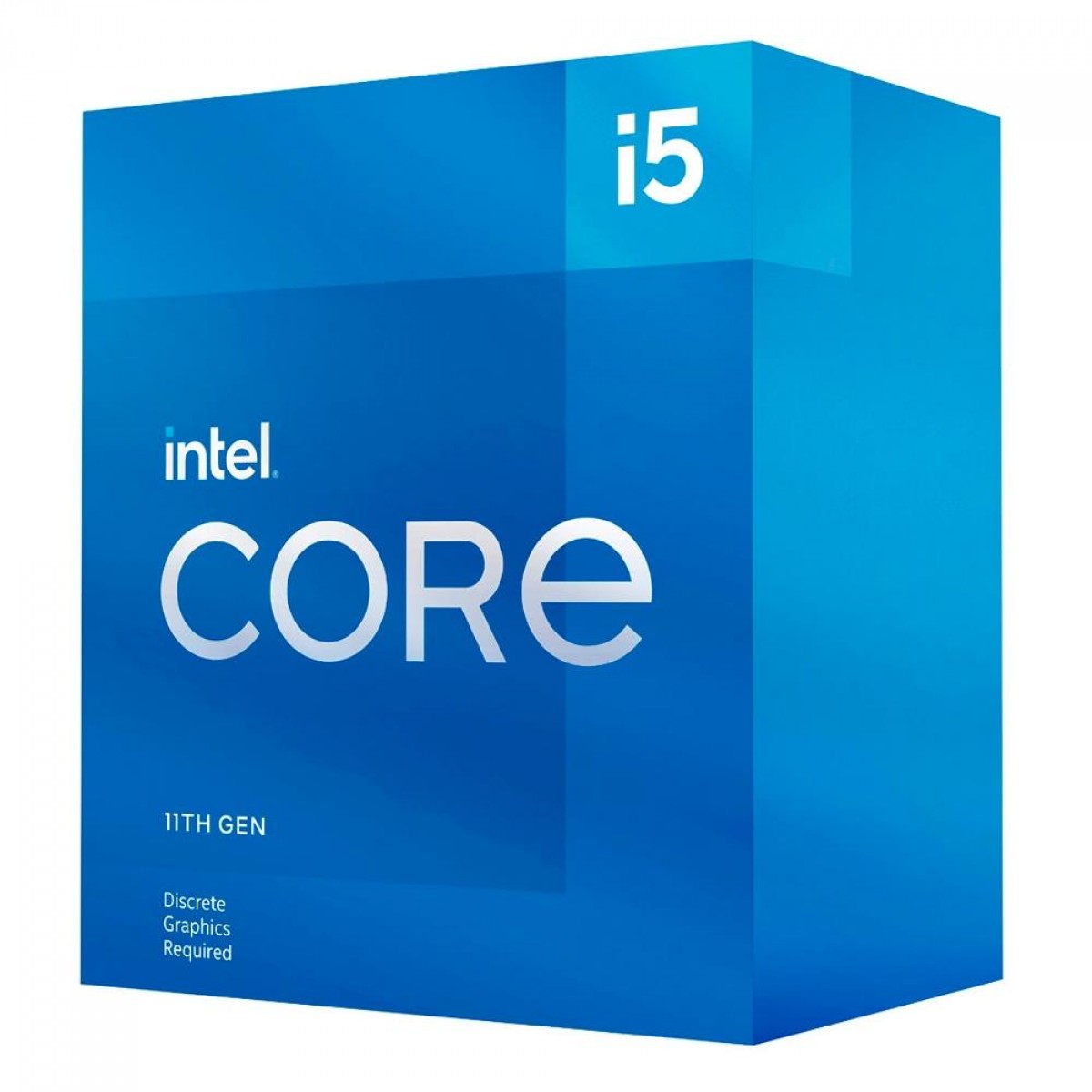 Processador Intel Core i5 11400F 2.6GHz (4.4GHz Turbo), 11ª Geração, 6-Cores 12-Threads, LGA 1200, BX8070811400F