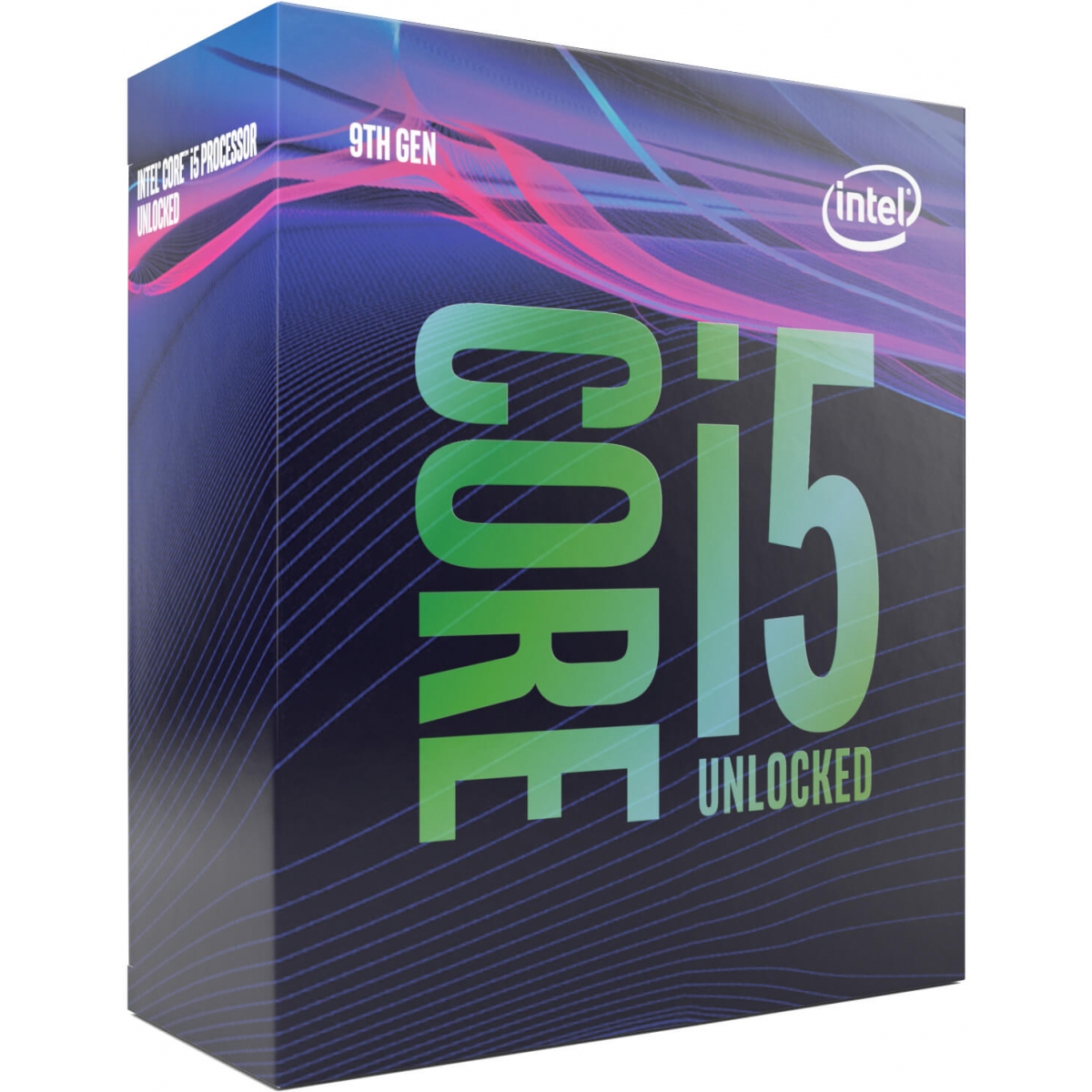 Processador Intel Core i5 9600K 3.70GHz (4.60GHz Turbo), 9ª Geração, 6-Core 6-Thread, LGA 1151, BX80684I59600K - OPEN BOX 