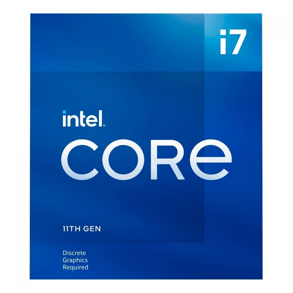 Processador Intel Core i7 11700F 2.5GHz (4.9GHz Turbo), 11ª Geração, 8-Cores 16-Threads, LGA 1200, BX8070811700F