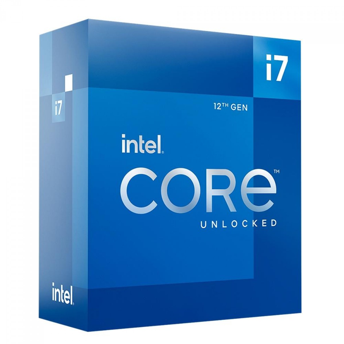 Processador Intel Core i7 12700K 3.6GHz (5.0GHz Turbo), 12ª Geração, 12-Cores 20-Threads, LGA 1700, Sem Cooler, BX8071512700K