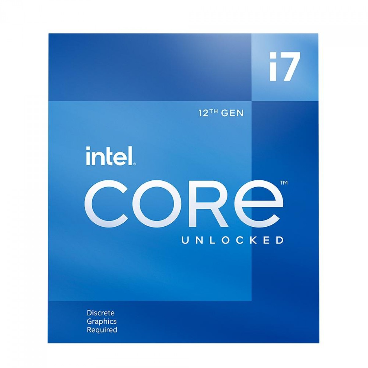 Processador Intel Core i7 12700KF 3.6GHz (5.0GHz Turbo), 12ª Geração, 12-Cores 20-Threads, LGA 1700, BX8071512700KF
