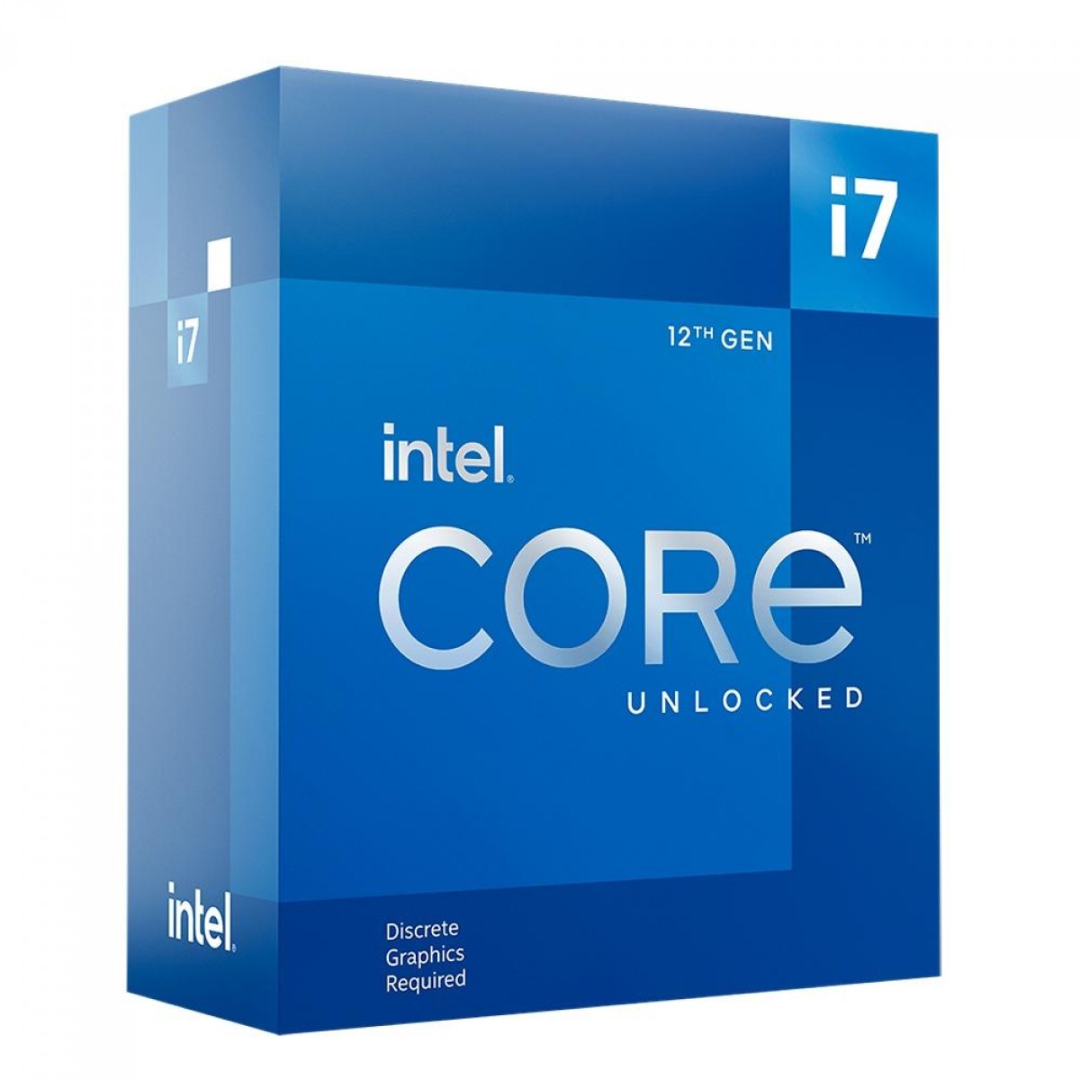 Processador Intel Core i7 12700KF 3.6GHz (5.0GHz Turbo), 12ª Geração, 12-Cores 20-Threads, LGA 1700, BX8071512700KF