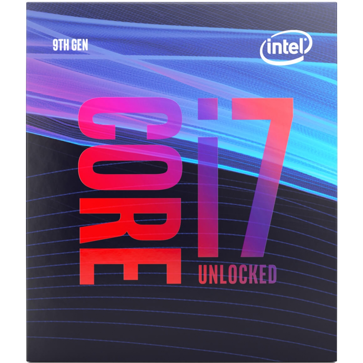Processador Intel Core i7 9700K 3.60GHz (4.90GHz Turbo), 9ª Geração, 8-Core 8-Thread, LGA 1151, BX80684I79700K - Open Box