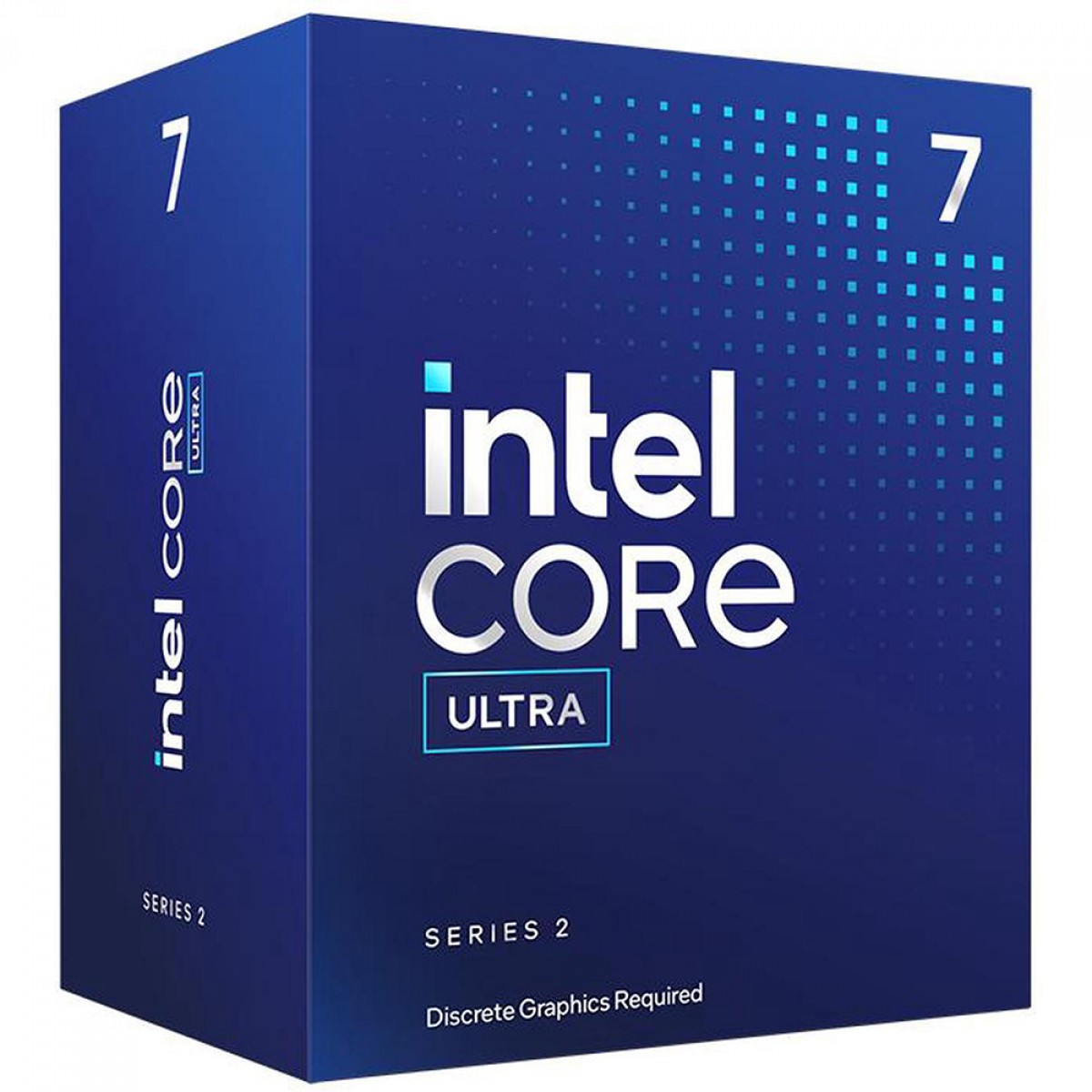 Processador Intel Core Ultra 7 265F Otimizado para IA, 2.4Ghz (5.3Ghz Turbo), Série 2, 20-Cores 20-Threads, LGA 1851, BX80768265F