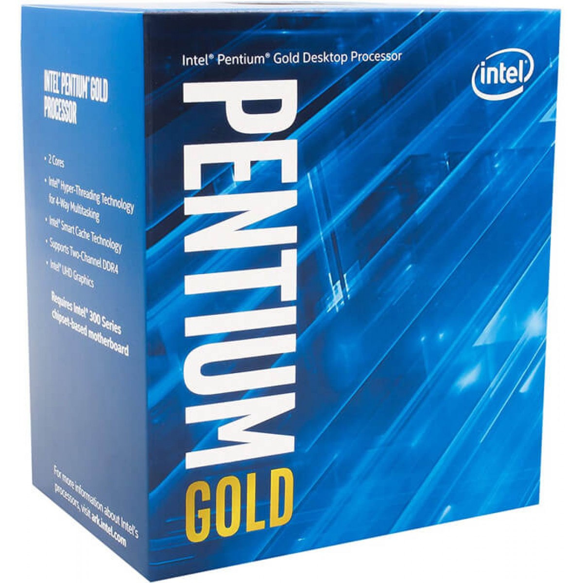 Processador Intel Pentium Gold G5420 3.8GHz 4MB, 8ª Geração, Coffee Lake, LGA 1151, BX80684G5420