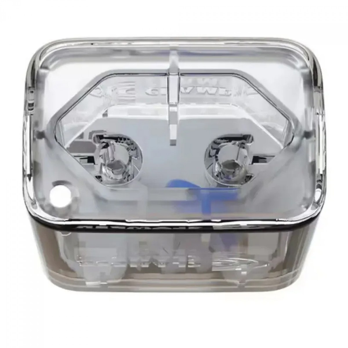 Protetor CLAMPER Pocket LCF, 2 Pinos, 10 Amperes, Bivolt, Transparente