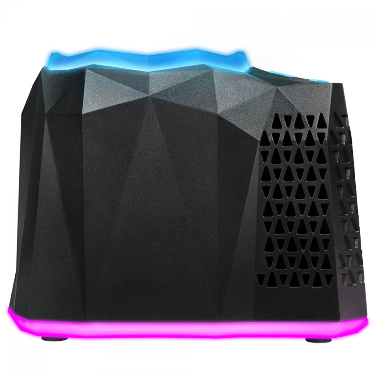 Refrigerador de Latas Iceberg Thermal IceFloe Aurora, RGB, USB-C, Preto, IFTEC0-B0A