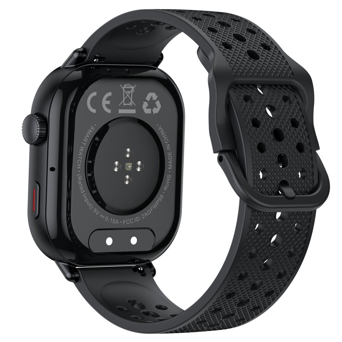 Relógio SmartWatch SuperFrame Cosmos, AMOLED 2,06", GPS, Bluetooth 5.3, Frequência Cardíaca, SpO2, Homologado pela ANATEL, SF-SW-CM21BWR