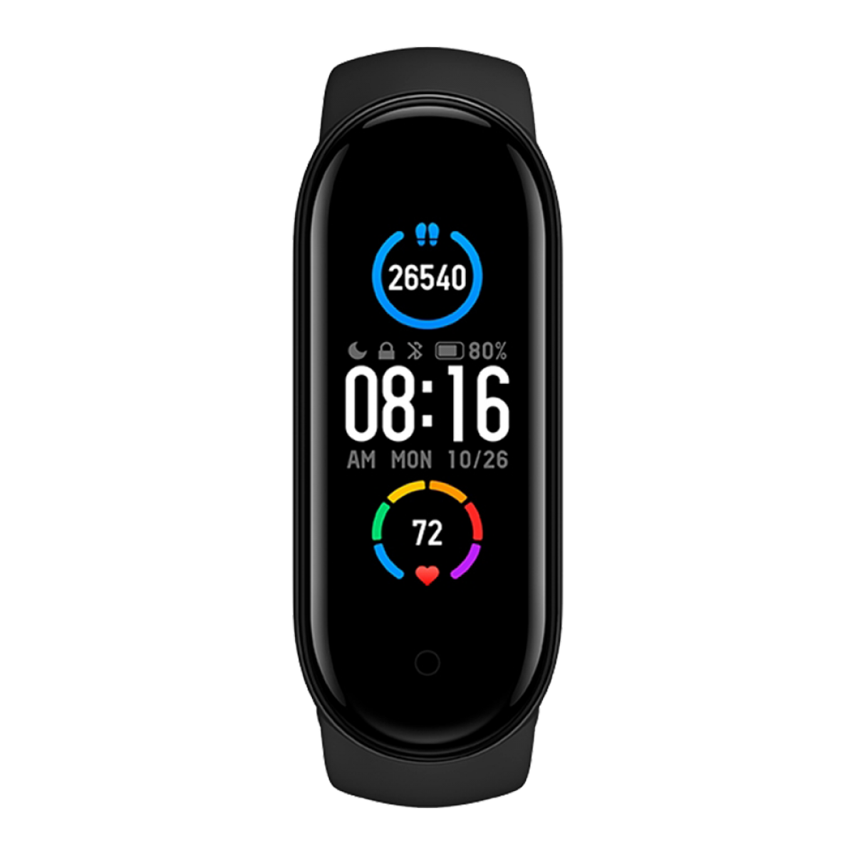 Relógio Smartwatch Xiaomi, Mi Band 5, Bluetooth, Black