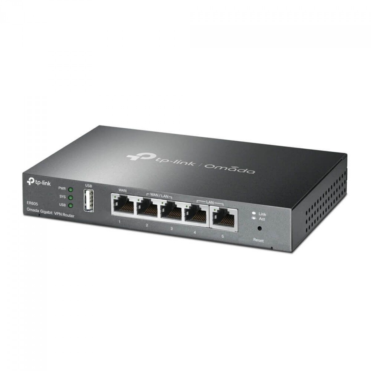 Roteador TP-LINK Omada TL-ER605 V2 Gigabite VPN, Multi-WAN