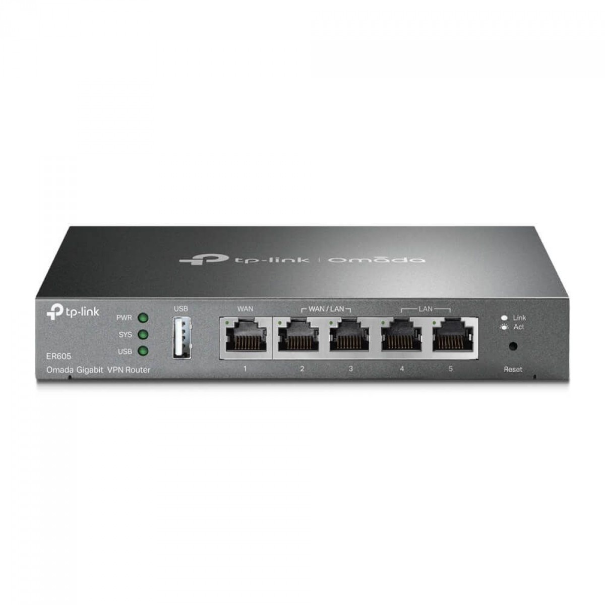 Roteador TP-LINK Omada TL-ER605 V2 Gigabite VPN, Multi-WAN