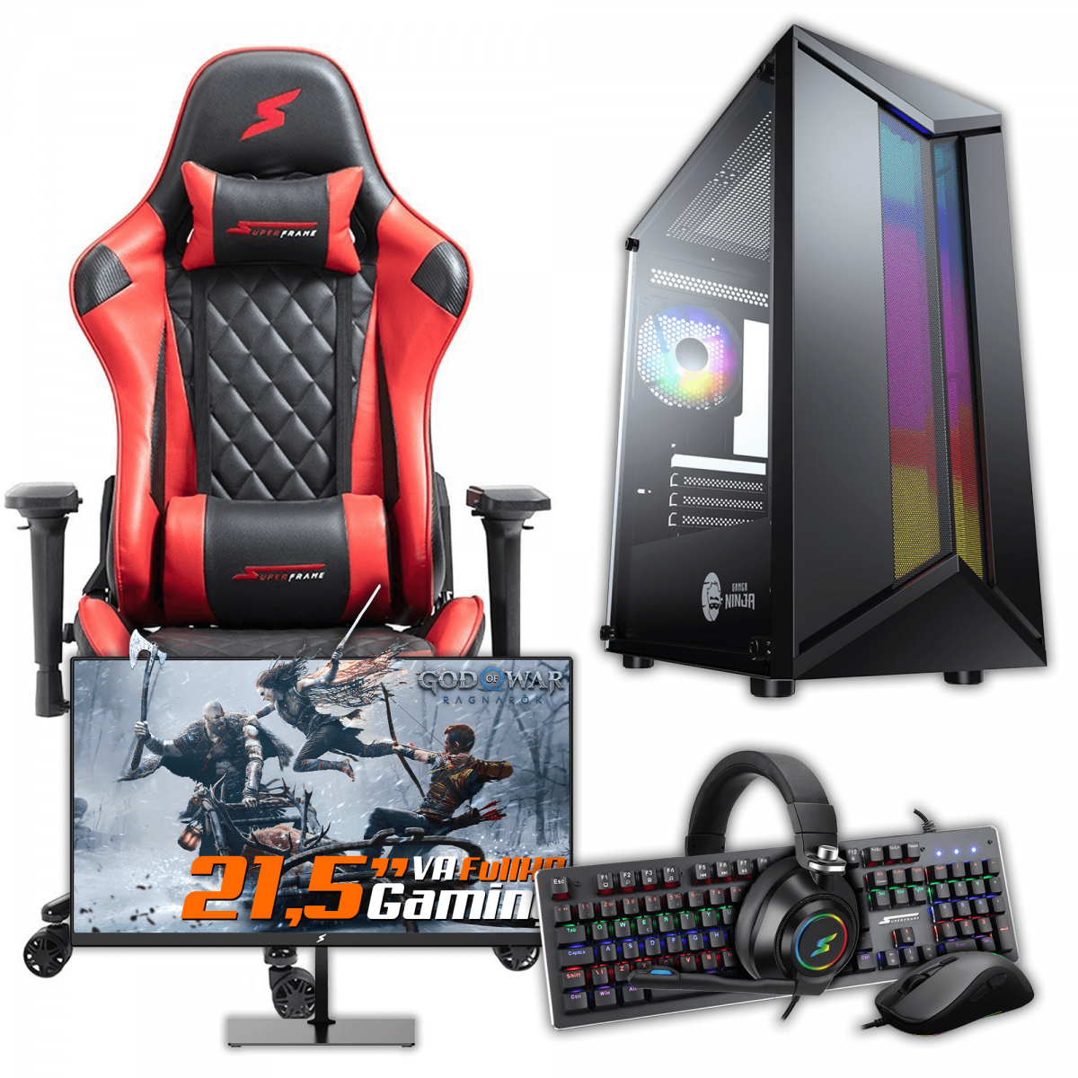 Setup Gamer Completo - Melhores Preços