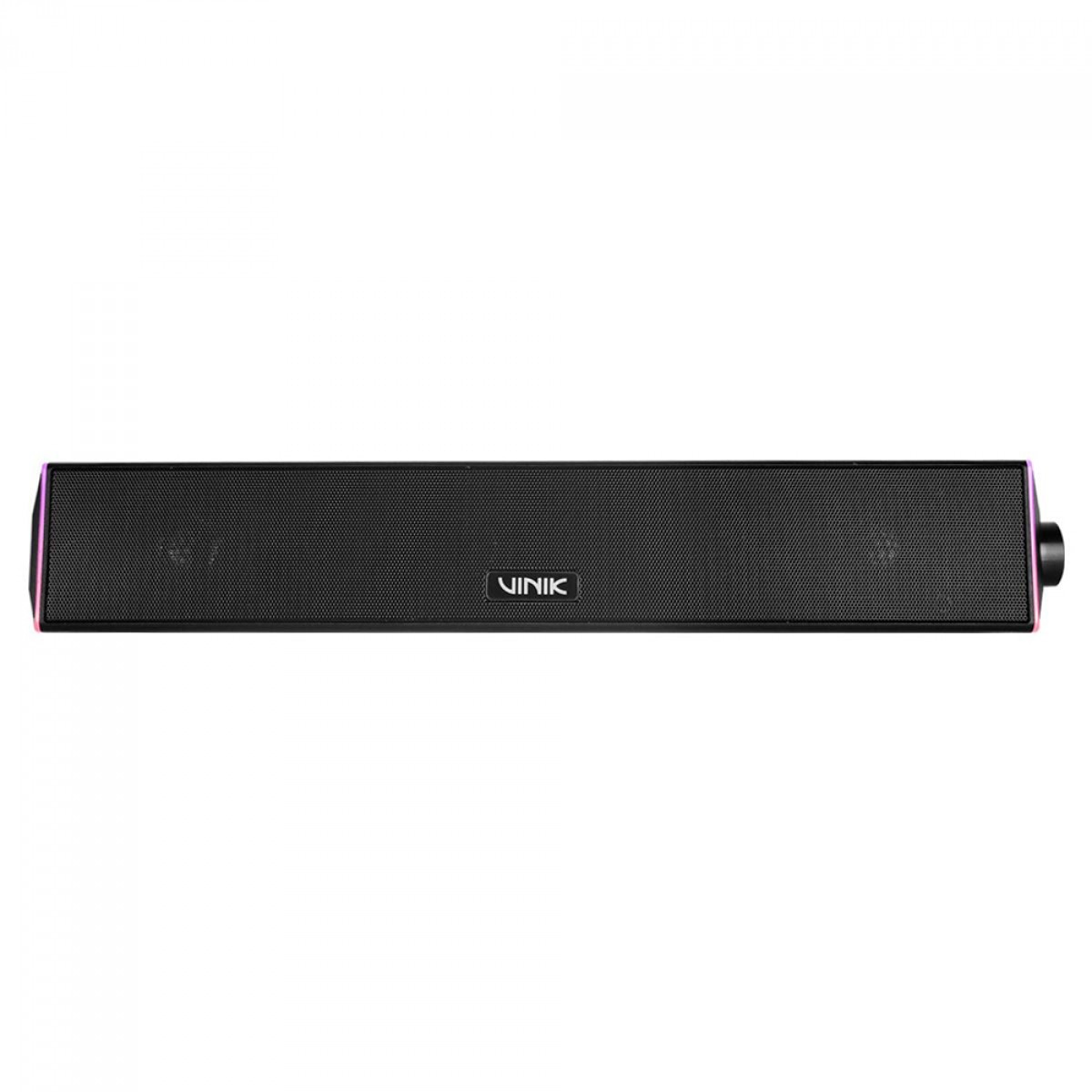 Soundbar Gamer Vinik Galaxy, Rainbow, USB, 3.5mm, 2x3W, Preto, SBG6WGLX
