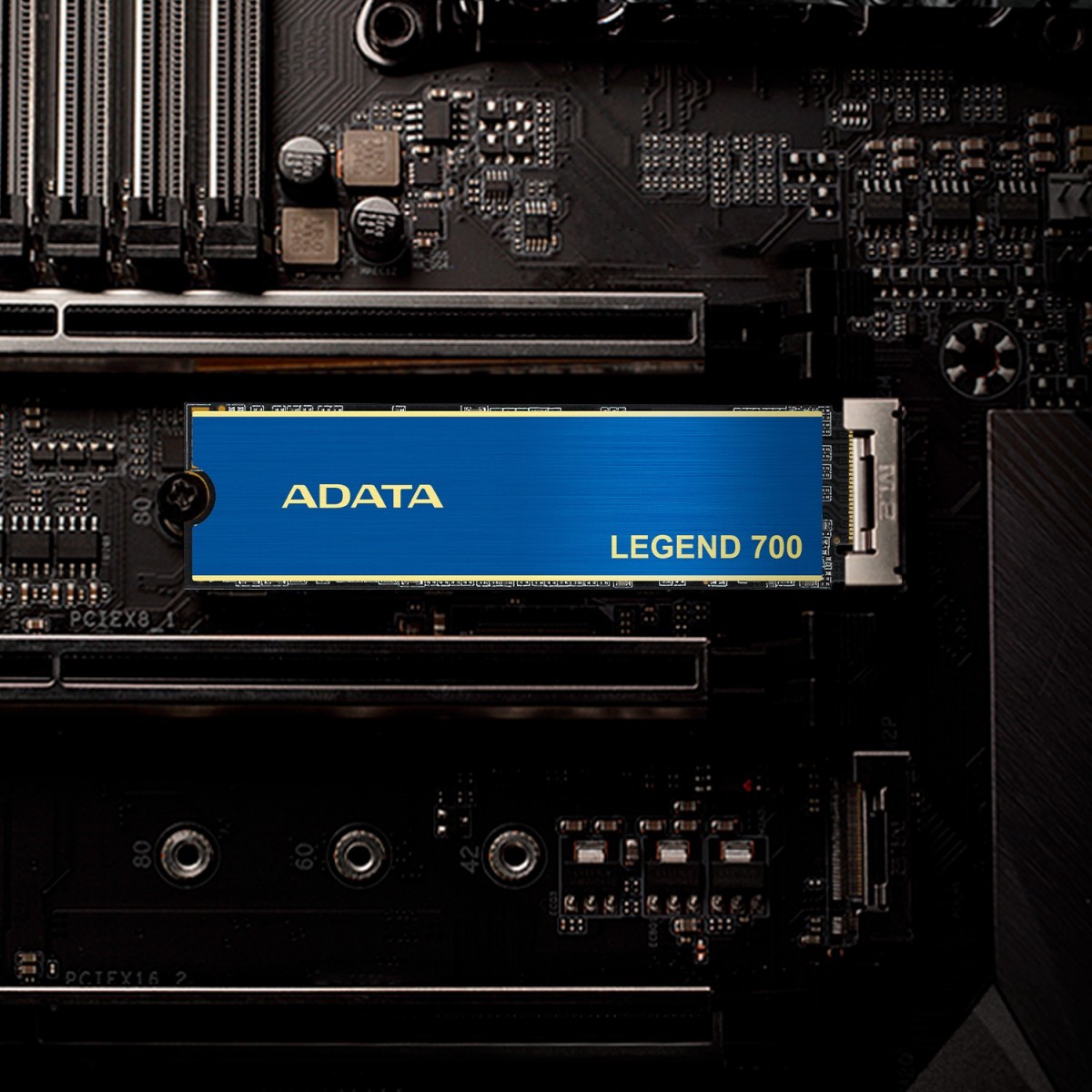 SSD Adata Legend 700, 512GB, M.2 2280 NVMe, Leitura 2.000MBs, Gravação 1.600MBs, ALEG-700-512GCS