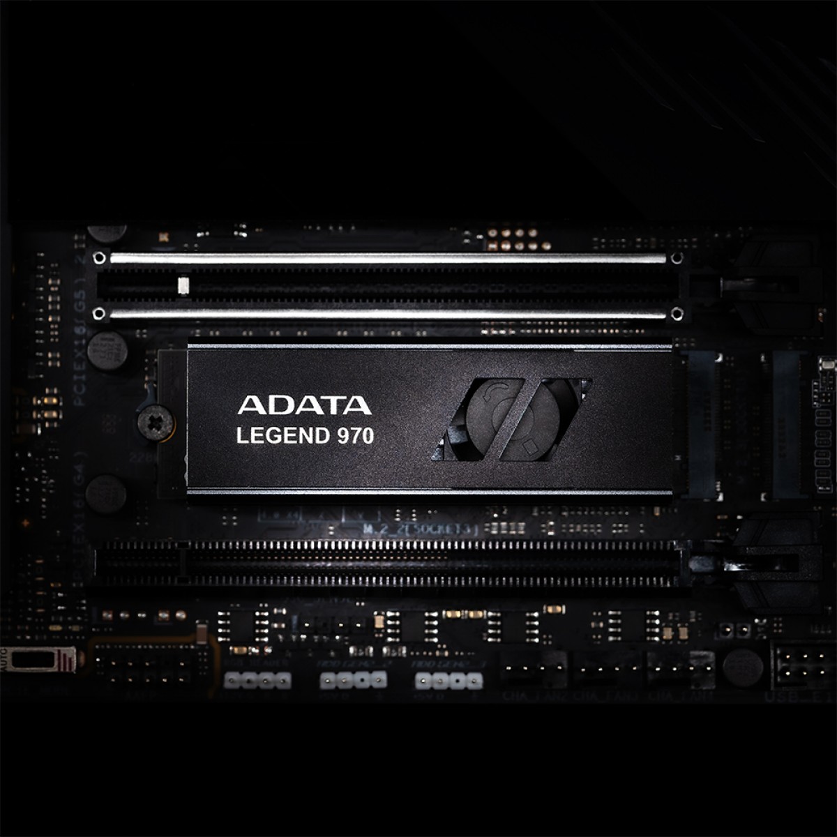SSD Adata Legend 970, 1TB, M.2 2280 NVMe, Leitura 9500MBs e Gravação 8500MBs, SLEG-970-1000GCI